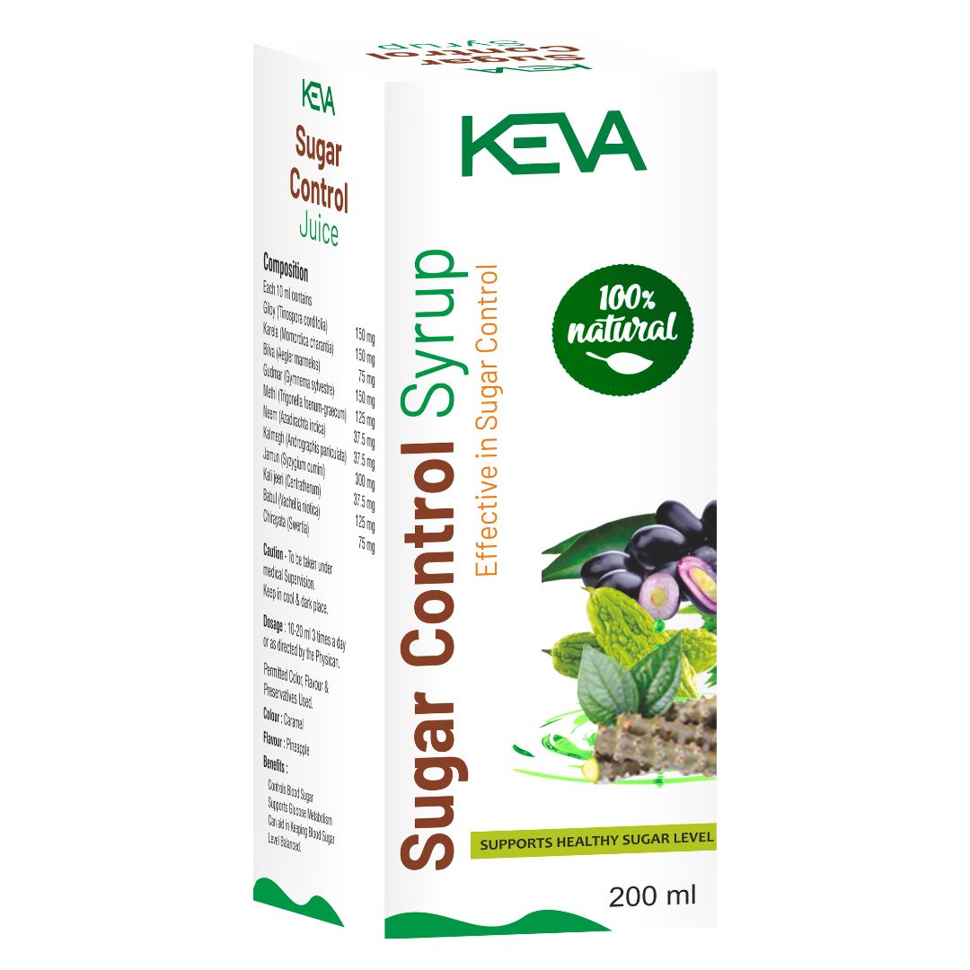 Keva Sugar control Syrup (200ml)
